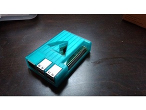 microsoft azure a tema raspberry pi 23 l'elettronica caso 3d print model - Mito3D