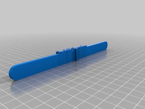 xochitl gonzalez bracelete transversal de texto pulseiras personalizado 3d print model - Mito3D