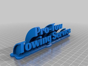 pro-tow office angepasst 3d print model - Mito3D