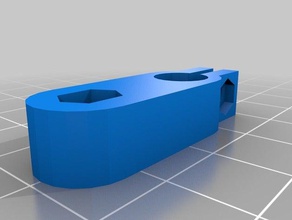 anet a8 ayarlanabilir kılavuz çubuğu tutucusu 3d yazıcı parçalar modifiye parçaları yükseltme 3d print model - Mito3D