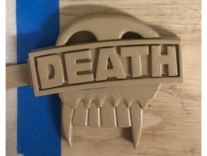 juiz morte emblema traje cosplay prop o dredd 3d print model - Mito3D