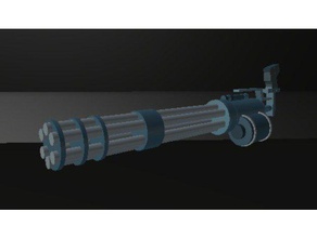 minigun Requisiten fortnite battle royal Waffen prop gun 3d print model - Mito3D