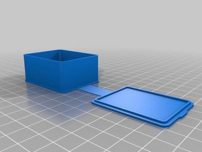 capteur de distance sharp cas les conteneurs personnalisé 3d print model - Mito3D