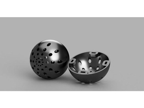 cat toy ball Haustiere 3d print model - Mito3D