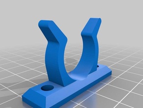 cupboard clip replacement parts door 3d print model - Mito3D