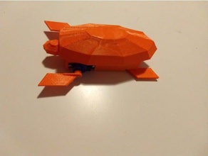 turtle-Roboter Robotik 3d print model - Mito3D