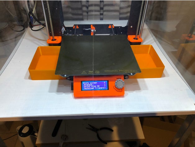 original de la prusa i3 mk3 lado caja 3d impresora accesorios herramientas 3D print model - Mito3D
