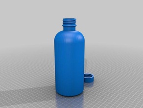 bluemenschbottle recipientes personalizado 3d print model - Mito3D