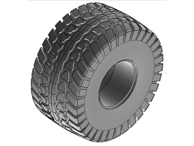 pneu michelin cargoxbib 71050 r265 veículos trator roda 3D print model - Mito3D