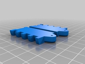 my customized case usb flash drive cryptex v2 gadgets 3d print model - Mito3D