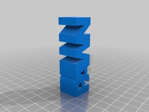 seperate Stücke gecgooden word chess set 3d print model - Mito3D