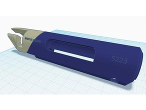 deckards blaster blade runner adicionado marcações adereços bladerunner arma mannlicher puch steyr 3d print model - Mito3D