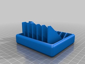 customized soap tray 21mm tube mount containers 3d print model - Mito3D