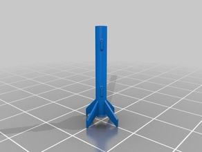 simple ab rocket other estes rockets model rocketry 3d print model - Mito3D