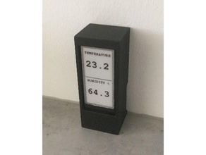 temperatura umidità vetrina il fai da te elettronica casa homebridge homekit home automation sensore di custodia 3d print model - Mito3D