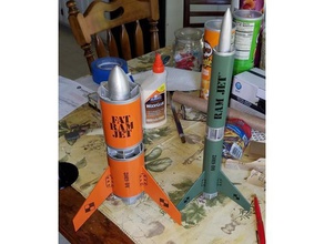 la grasa de ram jet cohete otros 3d print model - Mito3D