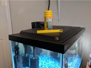 personalizzabile cibo per pesci cucchiaio animali domestici 3d print model - Mito3D