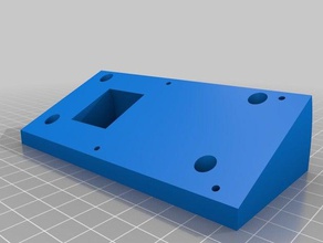 ring doorbell 2 wedge mount outdoor garden engineering 3d print model - Mito3D