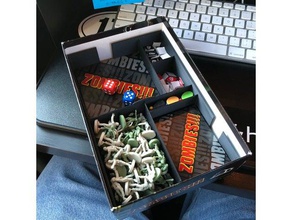 organizzatore cassetto zombie gioco da tavolo giocattolo accessori giochi della partita 3d print model - Mito3D