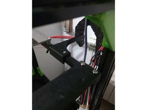 cabo de cama apoio x5s soporte los cabos para 3d a impressora partes tronxy 3d print model - Mito3D
