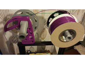 toucan quad spool holder creality cr10 ender 3 etc 3d printer parts cr-10 ender-3 ender3 mods 3d print model - Mito3D