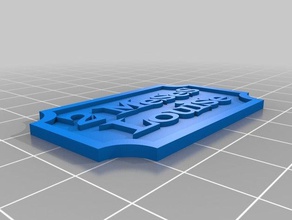 2 ay louise dekor özelleştirilmiş 3d print model - Mito3D