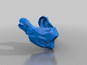 overwatch soldier 76 mask mk2 3d printing 3d print model - Mito3D