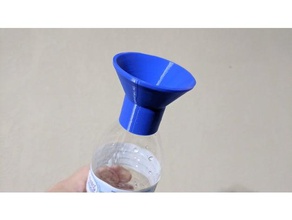 botella de agua embudo los hogares suministros la pintura útil 3d print model - Mito3D