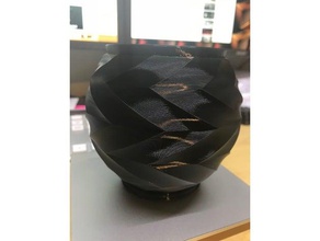 ancora più swirly urna casa 3d print model - Mito3D