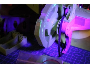 2 dents en plastique ant de la lame robotique des robots combat les robot 3d print model - Mito3D