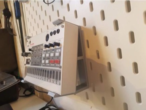 korg volca stand ikea skadis - Elektronik Halter synthesizer 3d print model - Mito3D