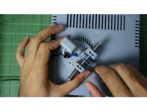 ubitx Einhebel-morse code-Paddel hobby amateur radio ham 3d print model - Mito3D