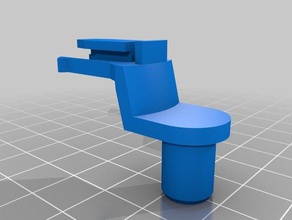 congelador cliphinge 3d la impresión de bisagra 3d print model - Mito3D