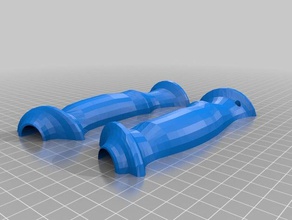 baston baton kolu spor açık havada 3d print model - Mito3D