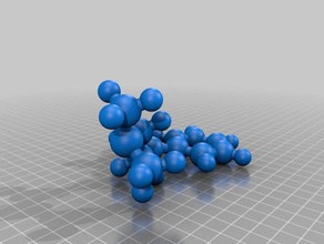 dmt molecule learning 3d print model - Mito3D