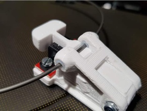 optical filament runout sensor hybrid ptfe guides 3d printer accessories endstop tube 3d print model - Mito3D