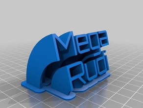 rudi de la oficina personalizado 3d print model - Mito3D