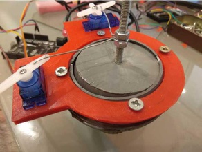 servo holoprojector r2d2 in der Robotik astromech r2 3d print model - Mito3D