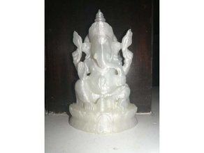 senhor ganesh digitalizados esculturas ganesha deus índia 3d print model - Mito3D