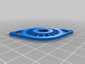 anet a8 cooling fan cover slim 3d printer accessories 3d print model - Mito3D