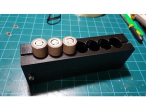 18650 battery spot jig 3d printing 3d print model - Mito3D