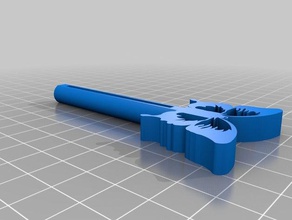 papillon tube squeezer 3d l'impression 3d print model - Mito3D