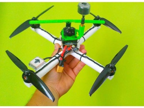 longrange 7 telaio tubolare rc i veicoli drone freestyle racer fpv 3d print model - Mito3D