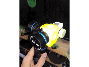 xiaoyi gimbal feiyu adaptateur caméra 3d print model - Mito3D