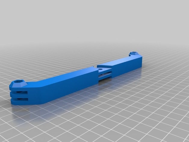 164mm 45d dualgopro kamera özelleştirilmiş 3D print model - Mito3D