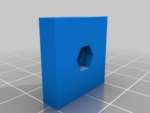 sliding block 3d printer parts 3d print model - Mito3D