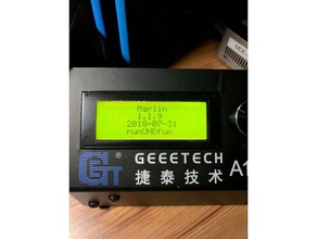 geeetech a10 firmware marlin 119 3d printers 3d print model - Mito3D