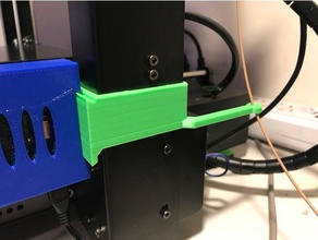 i3 mega filament guide raspberry pi mounting bracket 3d printer accessories 3d print model - Mito3D
