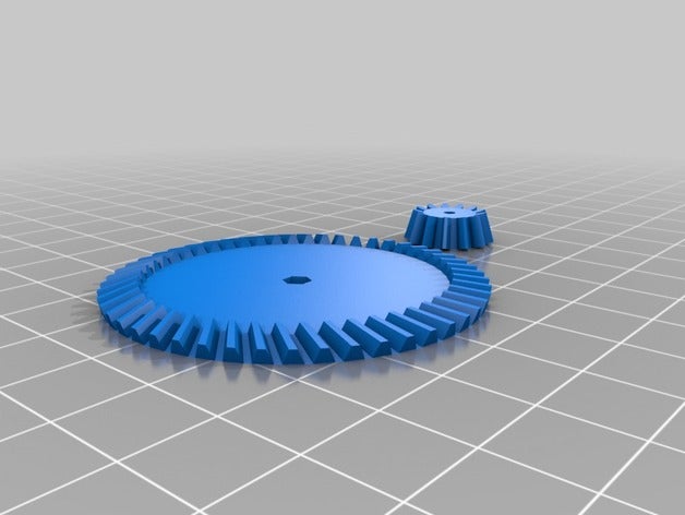 engrenagem parts customized 3D print model - Mito3D