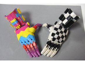 phoenix hand 100 step iges files e-nable fr 3d printing france 3d print model - Mito3D
